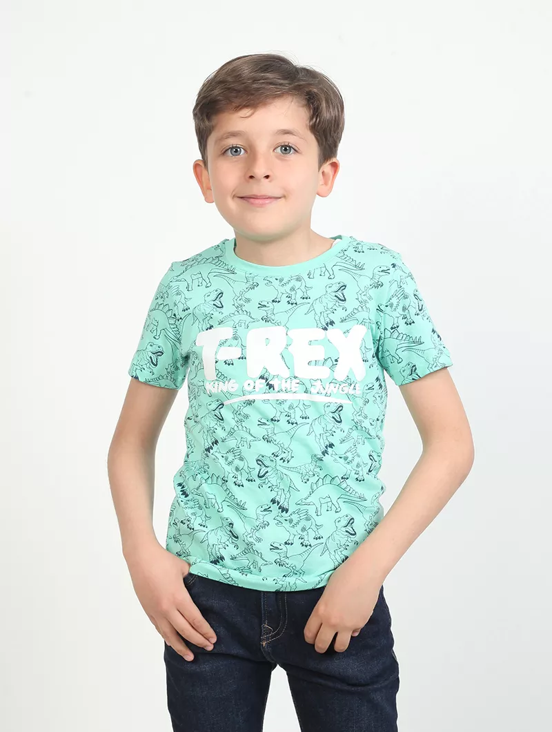 T-shirt motifs graphiques garçon